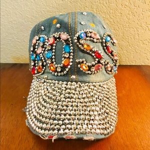 “BOSS” Denim Cap